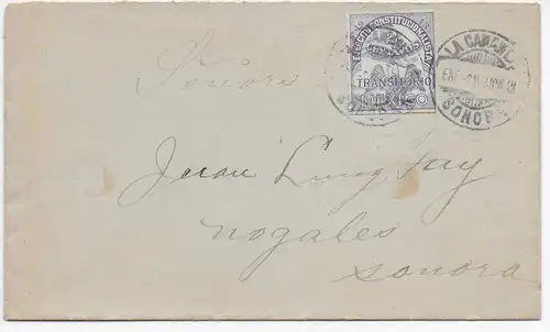 Lettre de Sonora 1914. - 1 Corinthiens 6: 1 - 5.