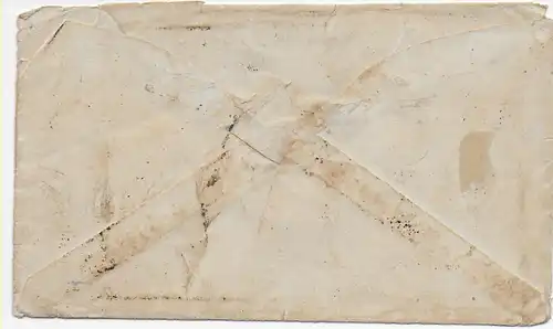 cover Krugersdorp 1900 Taxe to St. Helena, POW, Kfg: Censor Prisoner's of War