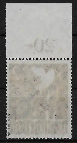 Berlin: Min. 18 BOR et gz, post-freich, **, BPP examiné, Oberrand non-dentelé