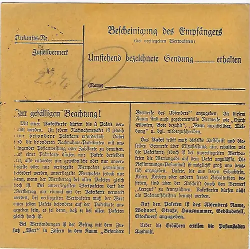 Carte de forfait Stuttgart vers Bad Aibling MeF 1947