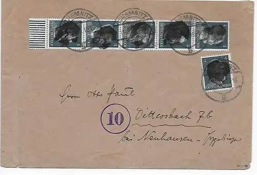 Professeur de Chemnitz après Dittersbach, MiNr. AP 788I, BPP examiné