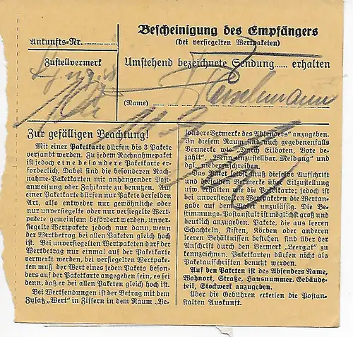 Carte de Munich à Haar, 1948, MeF MiNr. 937