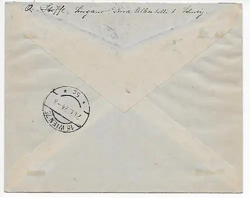 Eilboten Inscrivez-vous Lugano à Vienne en 1924