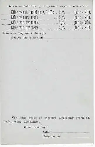 Briefkaart avec Pélikan pour Rotterdam