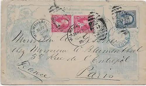 Milwauke 1895 to Paris, interessting exibition cover