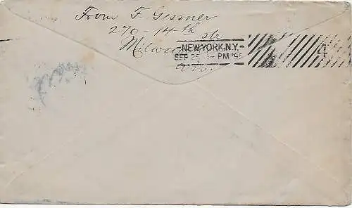 Milwauke 1895 to Paris, interessing exibition cover