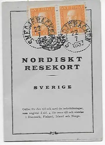 Reisepass Smedjefracken 1937