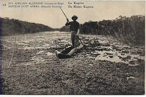 Carte visuelle du Congo belge, Instrumentation DOA, 1920: La Kagera