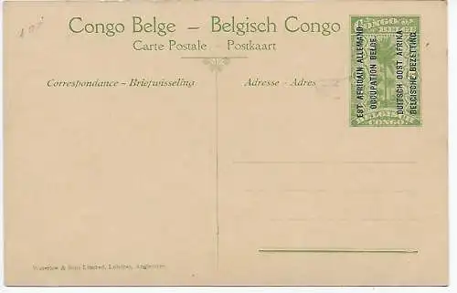 Carte visuelle du Congo belge, Instrumentation DOA, 1920: La Kagera