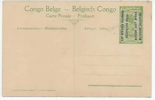 Carte visuelle Congo belge, Instrumentation DOA, 1920: Un Hopital de Base