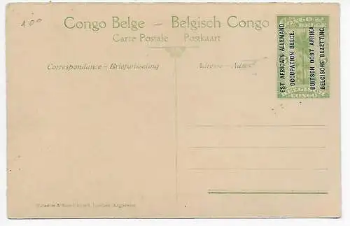Carte visuelle du Congo belge, Instrumentation DOA, 1920: Les Canons defant la Kalemie