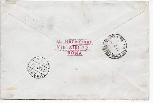 Vaticano Enregistré en 1932 à Hanau/Main