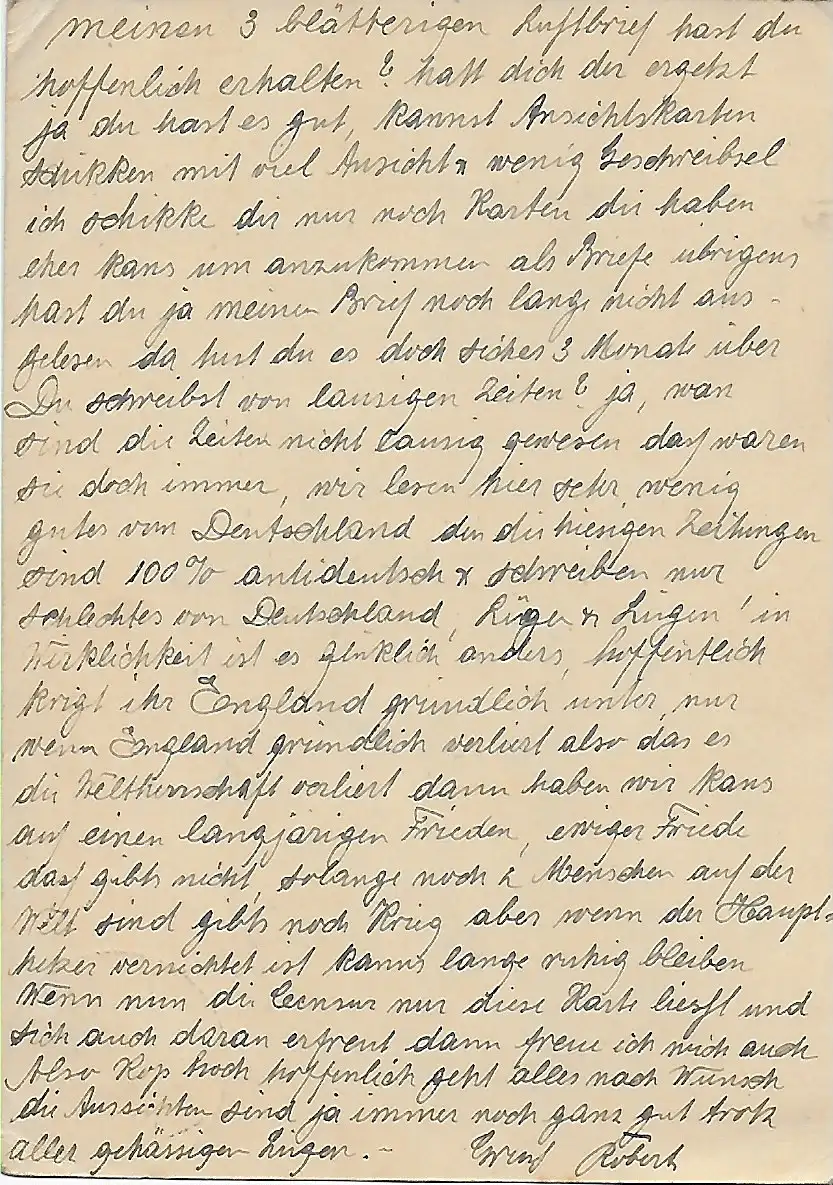 Briefkaart Batoe by Malang 1940 après Münster, OKW et la censure britannique