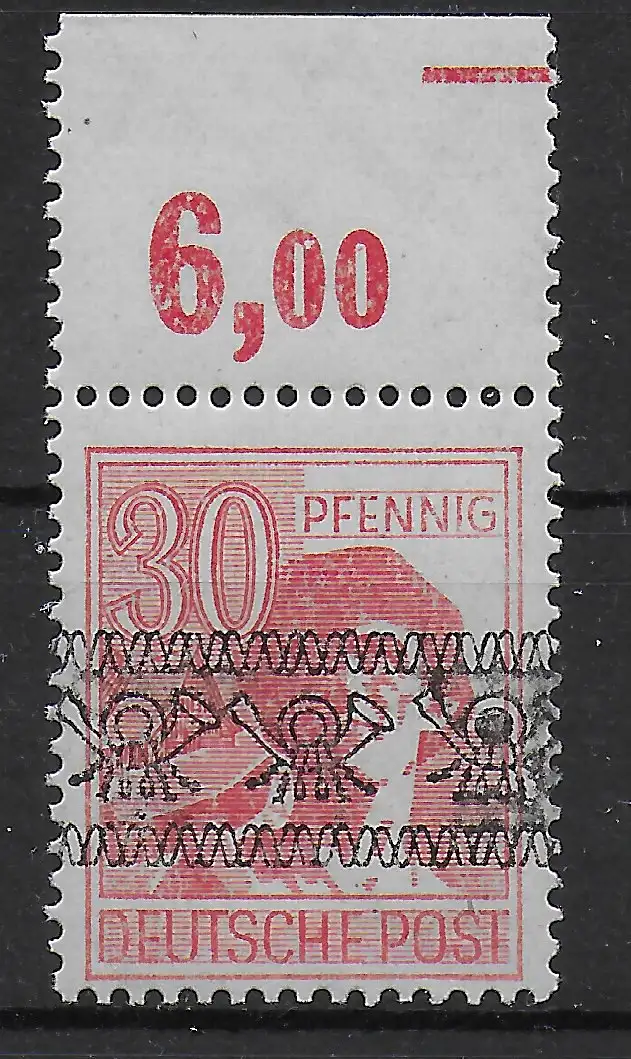 BiZone: MiNr. 46I, post-fraîchissement, ** POR dgz avec la chaîne de coupe-installation en haut