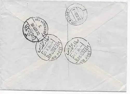 Inscrivez-vous Eilbots Jérusalem airport à Fulda, 1956