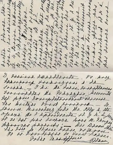 Portofreier Brief von Hof mit Inhalt 1908?