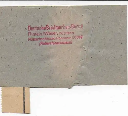 C'est un magazine de presse Streifband Rinteln, après Greenwood, États-Unis