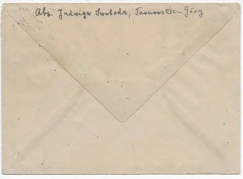 Dresde vers Zurich en 1949