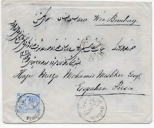 Egypte via Bombay en Perse 1904