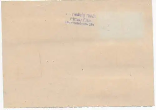 Poste local: Enregistrer Spremberg 1946 à Pirna