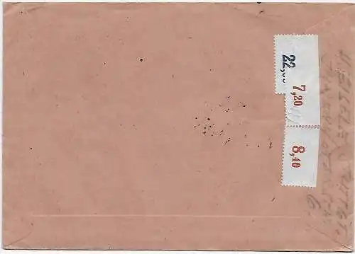 Eilbote Stuttgart vers Weissenau, 1947