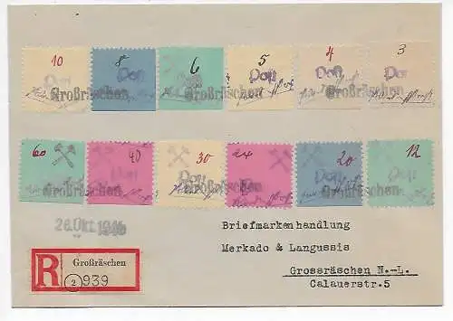 Inscription Grossegraben, Édition locale 1946