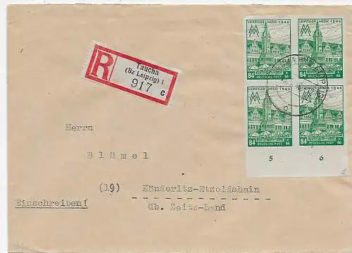 SBZ: Sticker encret en 1946 après Könderitz-Etzoldshain