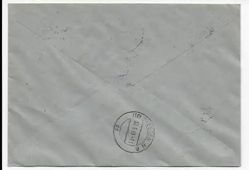 Einschreiben Dresden Loschwitz - Kempe Brief 1946 nach Dresden