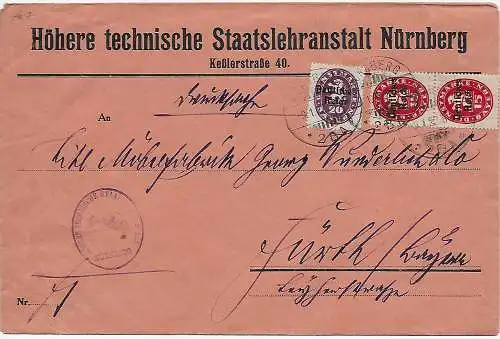 L'enseignement national de Nuremberg après Fürth, 1922