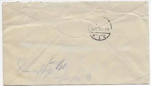 Administration Santa Ana, recommandé par Chemnitz, 1921