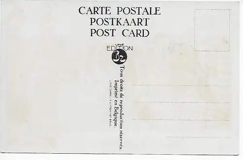 Carte postale avec motif marché noir en Allemagne - marché noir