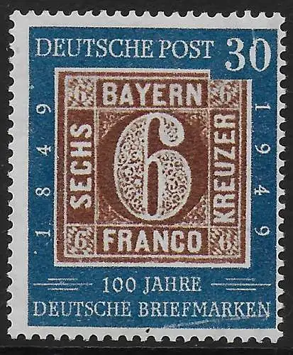 Bund: MiNr. 115 I, ** postfrisch