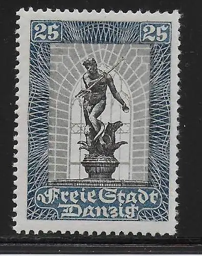 Danzig: MiNr. 219b, postfrisch, ** Luxus BPP geprüft