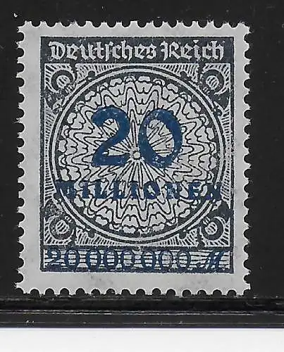 DR: MiNr. 319 Ab, postfrisch, ** BPP geprüft