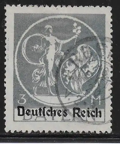 DR: MiNr. 134 IIc, gestempelt, Pracht