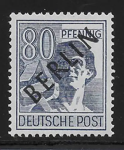 Berlin: MiNr. 15 I, postfrisch, **, BPP geprüft