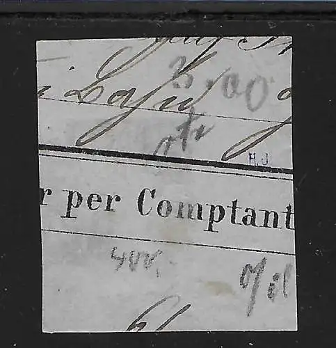 Hannover: MiNr. 15: Riesen-randiges Luxusstück mit 3 Nebenmarken, gestempelt