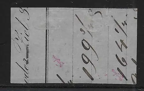 Hamburg: MiNr. 20, gestempelt