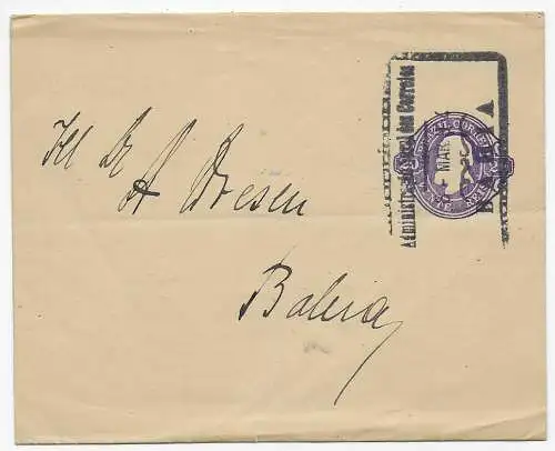 Streifband Brasilien 1894