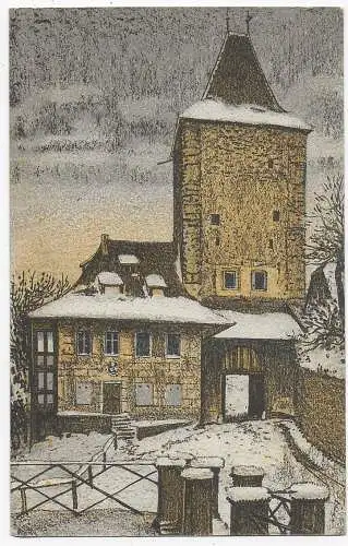 Bekämpfung TBC bei Kindern, Sonderpostkarte Fribourg, nach München 1910