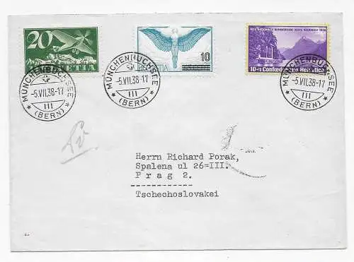 Münchenbuchsee 1938 nach Prag