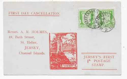 Jersey: FDC 1942