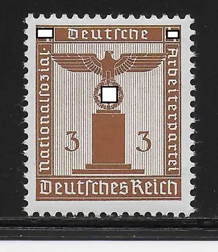 DR Dienst MiNr. 156y **, postfrisch