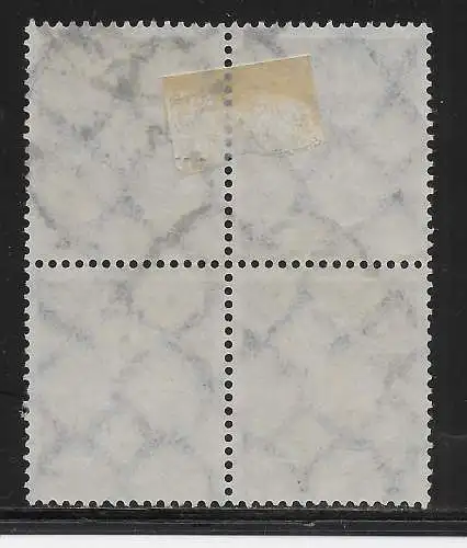 DR: MiNr. 184, Viererblock, gestempelt