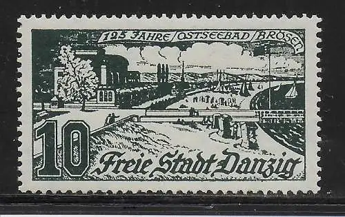 Danzig: MiNr. 259a, postfrisch, **, BPP geprüft