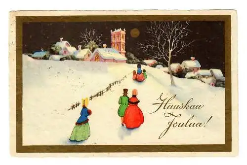 Weihnachtskarte nach Helsinki, 1931