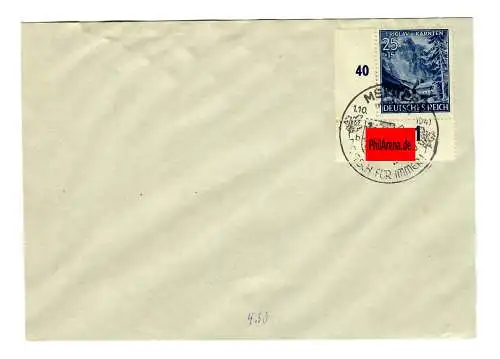Kärnten: Sonderstempel: Meistern 1941