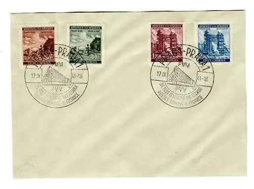 Prag: 1941 Die Post in Verkehr und Technik