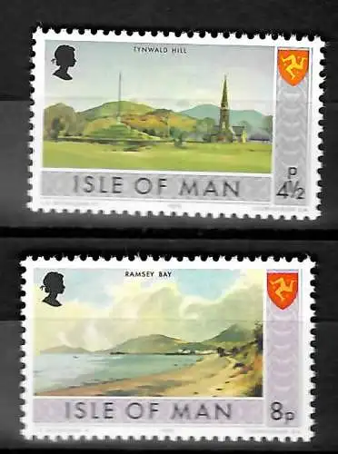 Isle of Man: Landschaften, postfrisch
