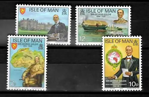 Isle of Man: 50. Jahretag von George Taubmann, Goldie, postfrisch